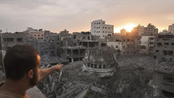 ویرانی های غزه - اسپوتنیک ایران  