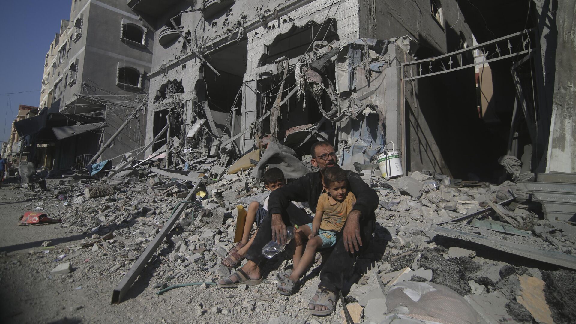 خانه ویران شده فلسطینی در غزه - اسپوتنیک ایران  , 1920, 15.10.2023