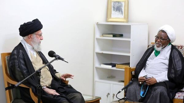 دیدار رهبر ایران با شیخ زکزاکی - اسپوتنیک ایران  