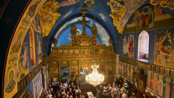 Греческая православная церковь Святого Порфирия в Газе - اسپوتنیک ایران  