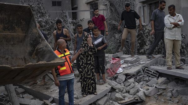 خانه های تخریب شده مردمان غزه - اسپوتنیک ایران  