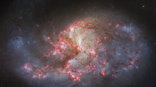 Спиральная галактика NGC 1385, находящаяся примерно в 30 миллионах световых лет от Земли - اسپوتنیک ایران  