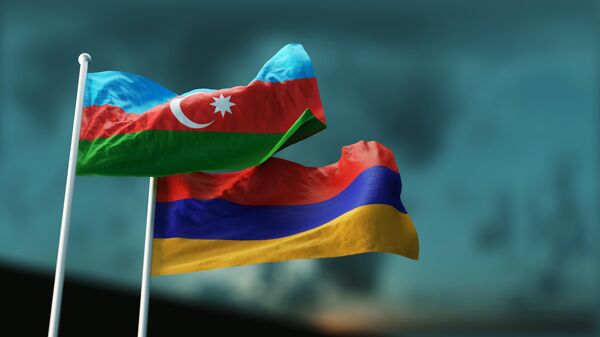 Флаги Армении и Азербайджана - اسپوتنیک ایران  