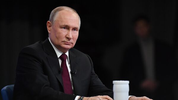 Прямая линия и большая пресс-конференция президента РФ В. Путина - اسپوتنیک ایران  