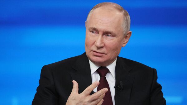 ولادیمیر پوتین، رئیس‌جمهور روسیه - اسپوتنیک ایران  