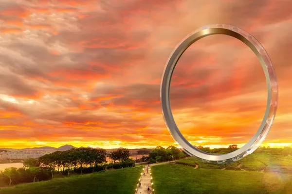 سئول رینگ، بزرگترین چرخ و فلک بدون پره جهان که  قرار است در کره جنوبی ساخته شود. - اسپوتنیک ایران  