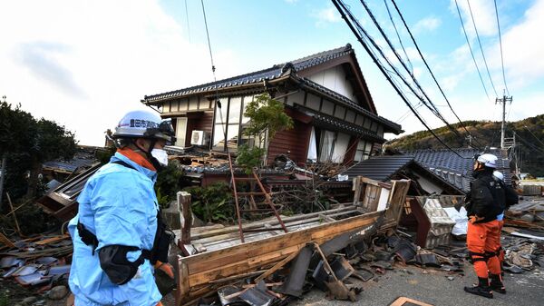شمار قربانیان زلزله ژاپن به 161 نفر رسید - اسپوتنیک ایران  