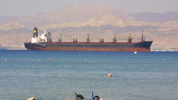 Грузовое судно в Красном море  - اسپوتنیک ایران  