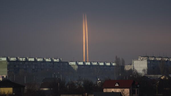 Вид из Харькова на запуск ракет с территории Белгородской области - اسپوتنیک ایران  