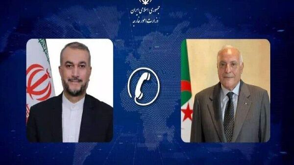 گفتگوی تلفنی امیرعبداللهیان با وزیر خارجه الجزایر - اسپوتنیک ایران  
