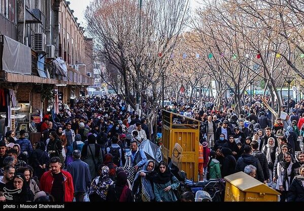 Люди закупаются к Наврузу в Иране  - اسپوتنیک ایران  