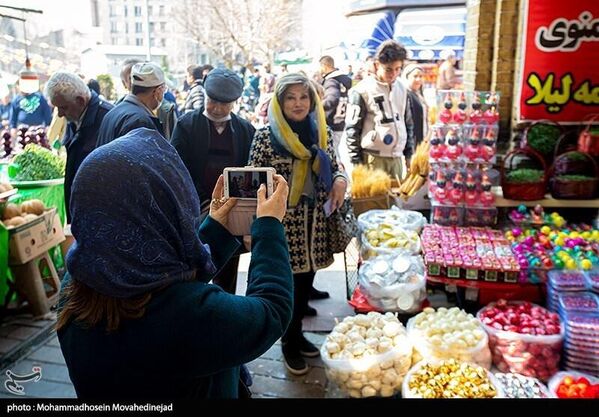 Люди закупаются к Наврузу в Иране  - اسپوتنیک ایران  