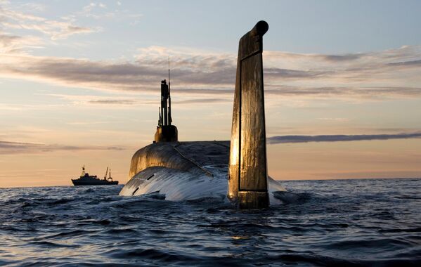 زیردریایی هسته ای &quot;یوری دولگوروکی&quot; در جریان آزمایشات دریایی. - اسپوتنیک ایران  