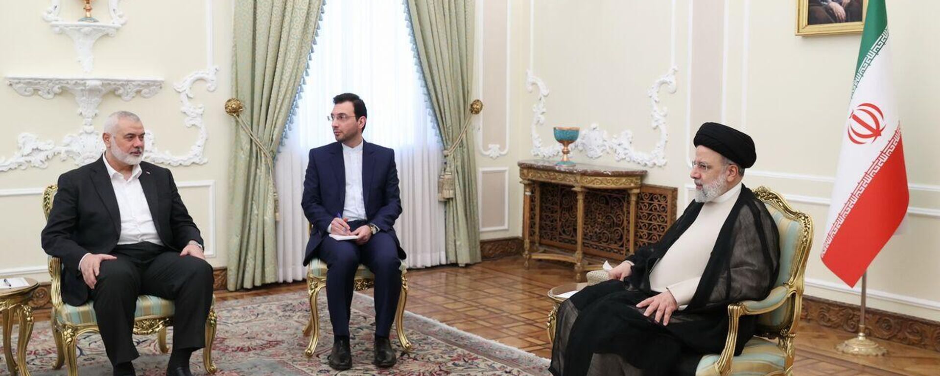 دیدار رئیس جمهور ایران با رئیس دفتر سیاسی  حماس  - اسپوتنیک ایران  , 1920, 27.03.2024