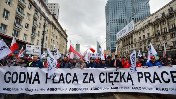 کشاورزان لهستانی خواستار استعفای دولت این کشور هستند - اسپوتنیک ایران  