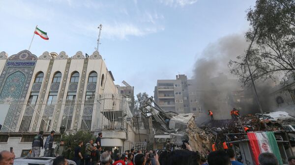 حمله اسرائیل به کنسولگری ایران در دمشق - اسپوتنیک ایران  