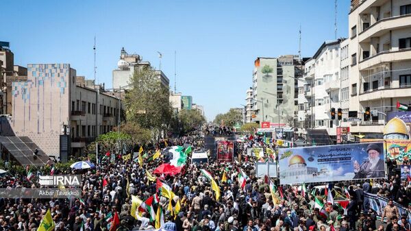 راهپیمایی روز قدس در ایران  - اسپوتنیک ایران  