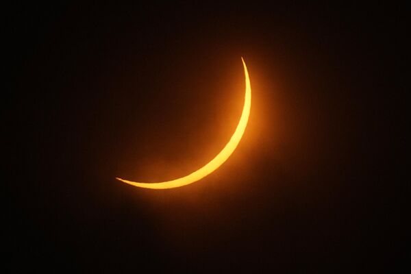 عبور ماه از روی خورشید در تگزاس. - اسپوتنیک ایران  