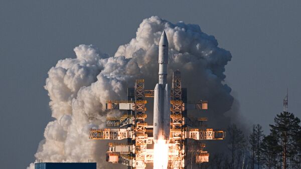 اولین پرتاب موشک آنگارا ـ آ5 از پایگاه فضایی واستوچنی روسیه - اسپوتنیک ایران  