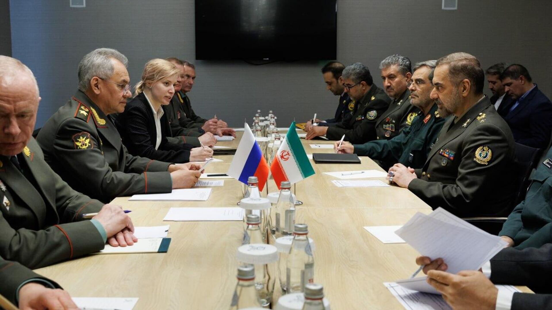 شویگو در دیدار با همتای ایرانی از آمادگی روسیه برای گسترش همکاری های نظامی با ایران خبر داد