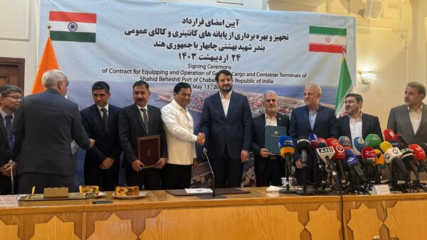 Иран и Индия подписали соглашение о порте Чабахор - اسپوتنیک ایران  