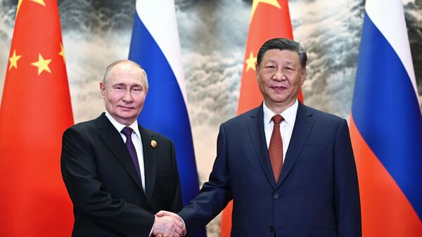 Президент Владимир Путин прибыл в Китай с официальным визитом - اسپوتنیک ایران  