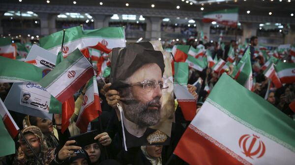 Сторонники президента Исламской Республики Иран Сейеда Эбрахим Раиси - اسپوتنیک ایران  