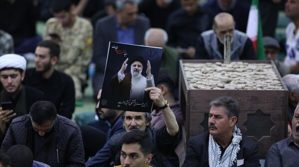 مراسم تشییع پیکر ابراهیم رئیسی، رئیس جمهور ایران در تصاویر