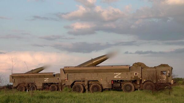  رزمایش یگان های موشکی منطقه نظامی جنوب روسیه برای تمرین استفاده از سلاح های هسته ای  - اسپوتنیک ایران  