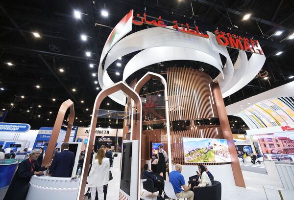 غرفه عمان در مجمع اقتصادی بین المللی سن پترزبورگ - اسپوتنیک ایران  