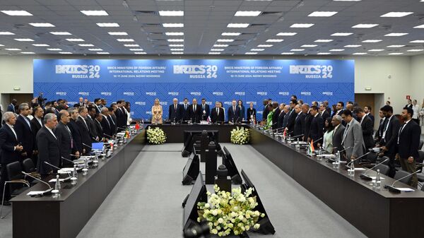 Совещание министров иностранных дел стран БРИКС в Нижнем Новгороде - اسپوتنیک ایران  