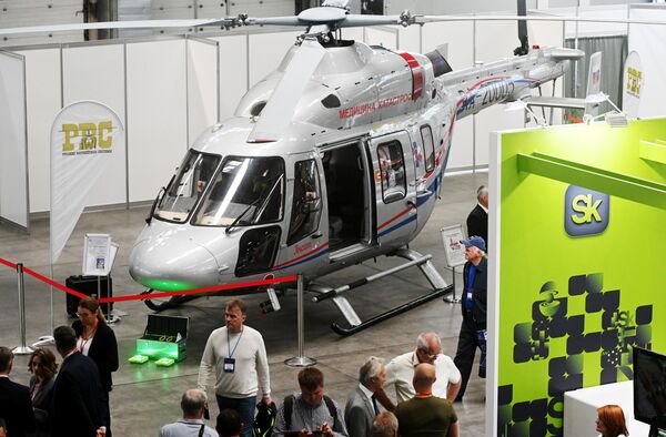 هلیکوپتر Ansat یک هلیکوپتر سبک روسی چند منظوره است که توسط دفتر طراحی کارخانه هلیکوپتر کازان (KVZ) ساخته شده است. هفدهمین  نمایشگاه بین المللی صنعت هلیکوپترسازی  HeliRussia - اسپوتنیک ایران  