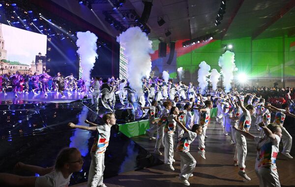 مراسم افتتاحیه بازی های بریکس در شهر کازان روسیه - اسپوتنیک ایران  