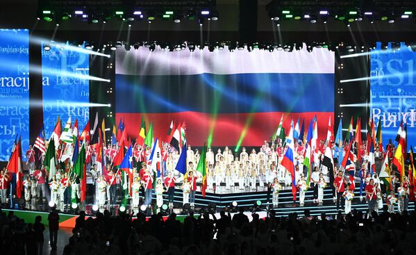 مراسم افتتاحیه بازی های بریکس در شهر کازان روسیه - اسپوتنیک ایران  