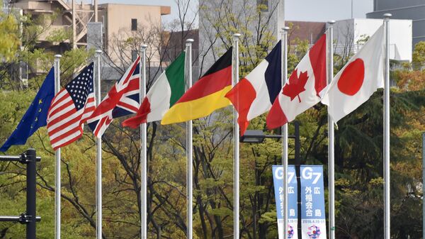 Banderas del G7 - اسپوتنیک ایران  