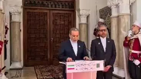 اظهارات سید عباس عراقچی وزیر خارجه ایران در کاخ ریاست جمهوری الجزایر: - اسپوتنیک ایران  