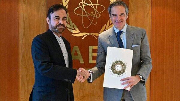 دیدار سفیر جدید ایران نزد آژانس بین‌المللی انرژی اتمی با رافائل گروسی - اسپوتنیک ایران  