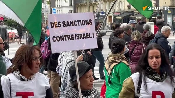 این نسل کشی تمام فلسطین است: راهپیمایی جدید در پاریس - اسپوتنیک ایران  