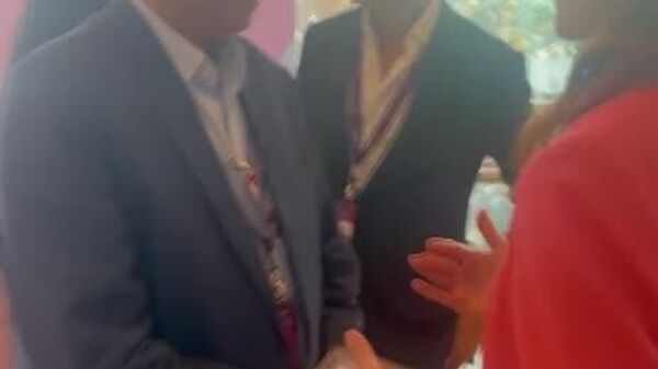 ملاقات معاون مدیر تولید اخبار بین‌المللی خبرگزاری اسپوتنیک با دبیر وزارت اطلاعات و پخش هند - اسپوتنیک ایران  