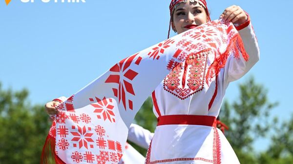 جشنواره فرهنگ ماری «سمیک» در تاتارستان - اسپوتنیک ایران  