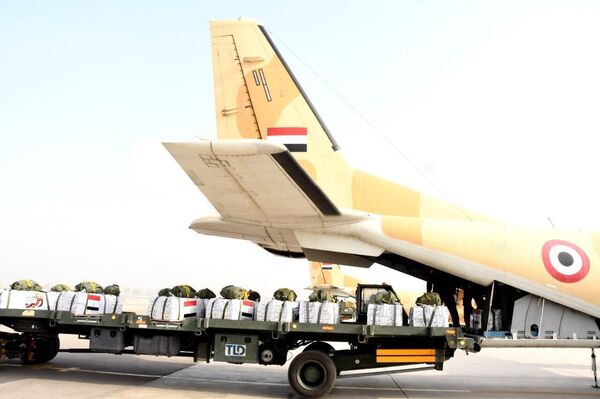 اعزام 4 هواپیمای ترابری نظامی مصر به نوار غزه - اسپوتنیک ایران  