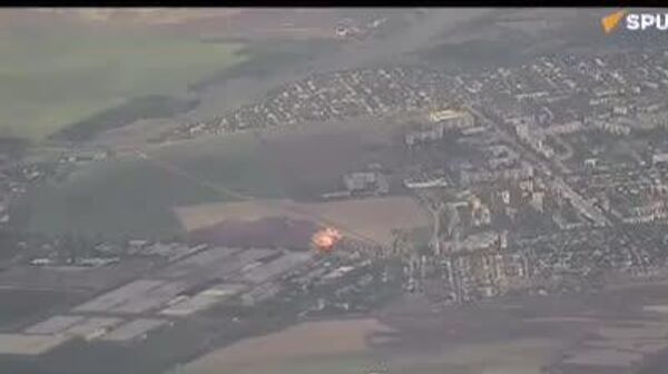 تخریب محل استقرار موقت نیروهای مسلح اوکراین در دونتسک - اسپوتنیک ایران  