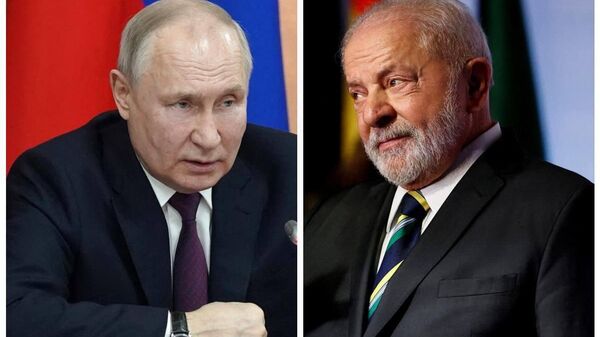 پوتین و رئیس جمهور برزیل از برگزاری نشست کمیسیون عالی همکاری در سال جاری حمایت کردند - اسپوتنیک ایران  