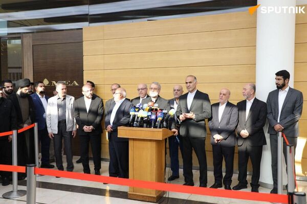 استقبال مقام لبنانی از دبیر شورای عالی امنیت ملی ایران - اسپوتنیک ایران  