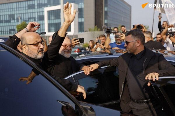 استقبال مقام لبنانی از دبیر شورای عالی امنیت ملی ایران - اسپوتنیک ایران  