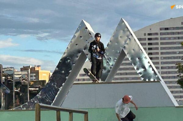 گزارش ویژه اسپوتنیک از تور بزرگ اسکیت در چارچوب جشنواره بین المللی فرهنگ خیابانی مسکو - اسپوتنیک ایران  