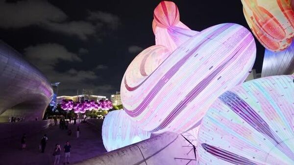 برگزاری جشنواره نور در سئول پایتخت کره جنوبی - اسپوتنیک ایران  