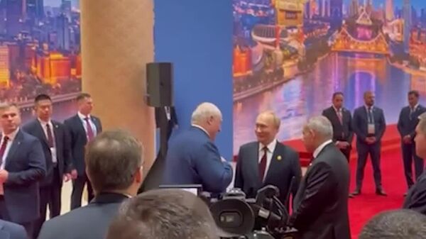 خوشامدگویی روسای جمهور روسیه و‌ بلاروس، نخست وزیر ارمنستان در اجلاس سازمان همکاری شانگهای - اسپوتنیک ایران  