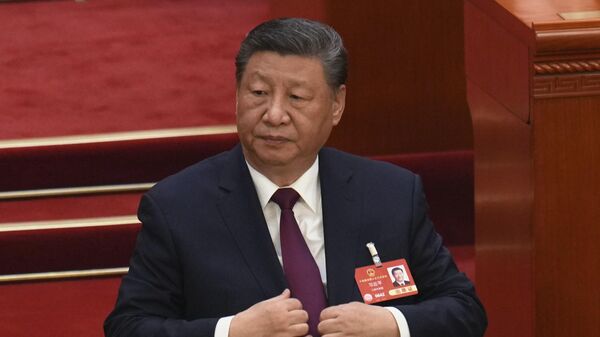 شی جین پینگ رئیس‌جمهور خلق چین - اسپوتنیک ایران  