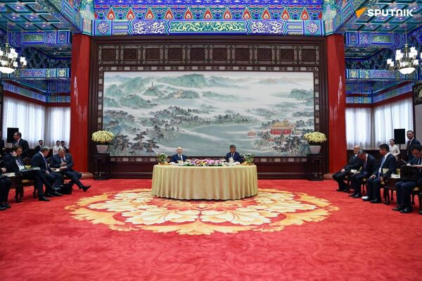 پشت صحنه چین: اجلاس شانگهای و ورود رهبران به چین برای شرکت در رژه بمناسبت هشتادمین سالگرد پیروزی - اسپوتنیک ایران  